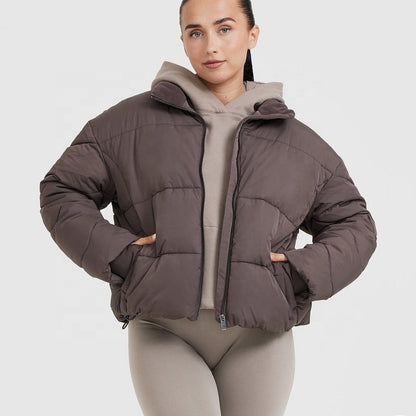 Cropped Jacket met Binnenzak