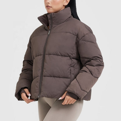 Cropped Jacket met Binnenzak