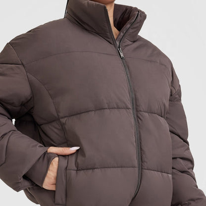 Cropped Jacket met Binnenzak