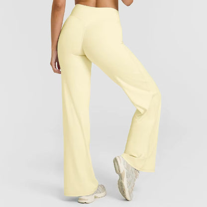 Wide Leg Yoga broek