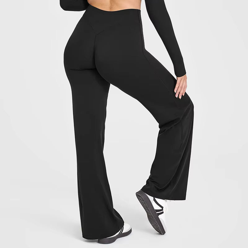 Wide Leg Yoga broek